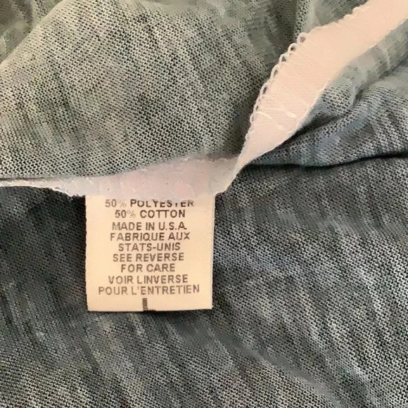 In Love By 2AM Floral Size Med Crewneck Sublimation Fitted Tee. Made in USA New - Picture 4 of 4